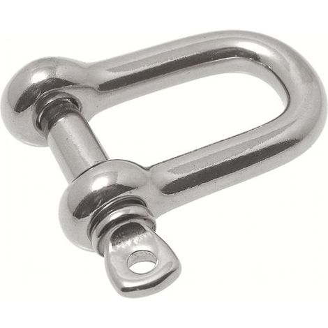 Manille droite forgée - Inox A4 D12mm - Boîte de 1