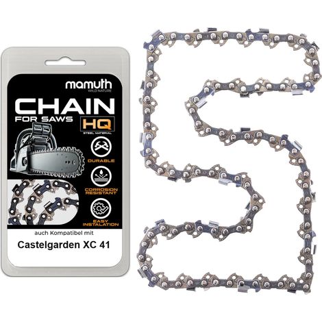 Chaîne de tronçonneuse 38cm 1,3mm 0,325" 64TG pour Castelgarden XC 41 (1/4)