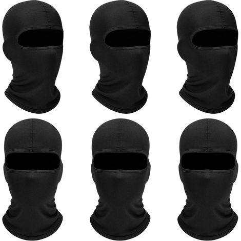 6-Piece Summer Motorcycle Balaclava Set, Multifunctional Mask with Hood, Balaclava (1/5)