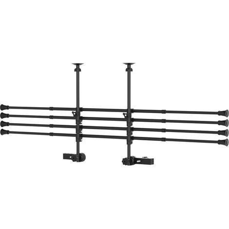 Barrière de sécurité pour coffre de voiture, universelle, réglable 32-55cm x 80-145cm (1/5)