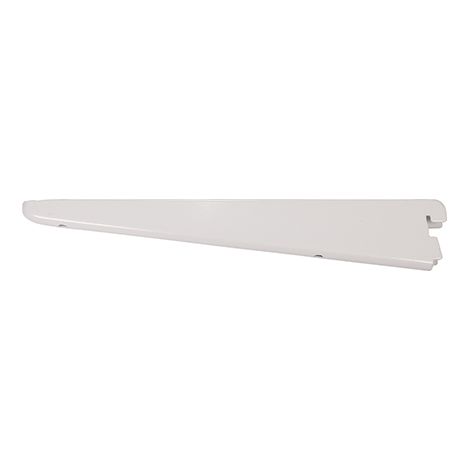 TIMCO Twin Slot Shelf Bracket White - 270mm
