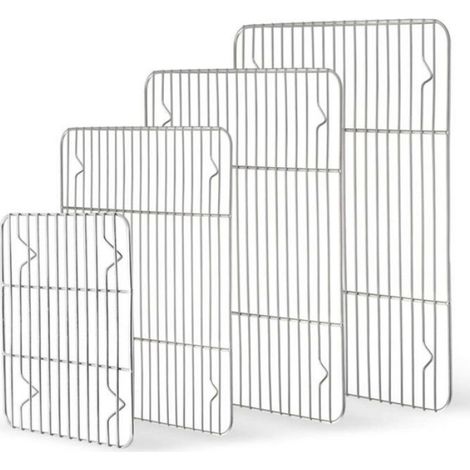 Supports de Barbecue de cuisine, filet de refroidissement, grille en acier inoxydable, grille métallique pour la cuisson, (1/5)