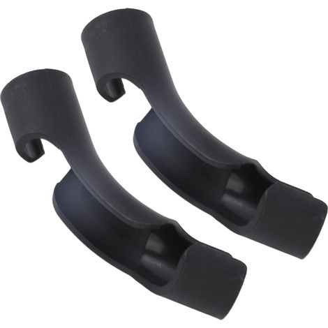 2 pièces Cintreur de Tuyau Plastique Diamètre Intérieur 2,3 cm Noir pour Réservoirs de Carburant de Course (1/5)