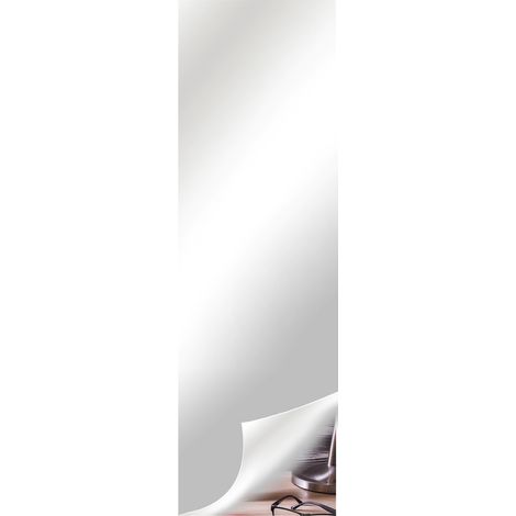Adhesivo de pared de espejo acrílico de alta calidad – 1 unidad – Para una decoración de pared brillante y habitaciones más luminosas. (1/5)