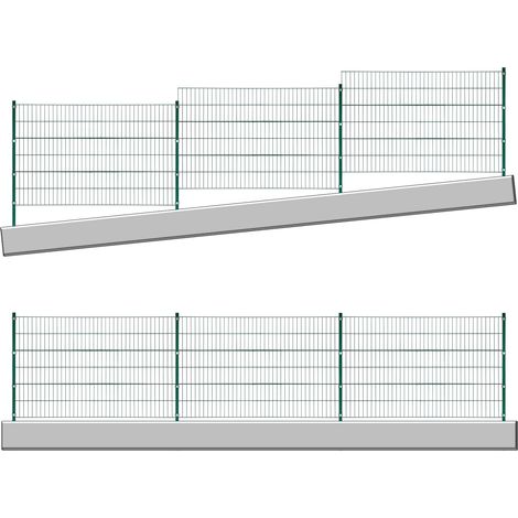 Stabmattenzaun grün 6x1,2 m Stabmattenzaun Gartenzaun Grundstückszaun Metallzaun (1/5)