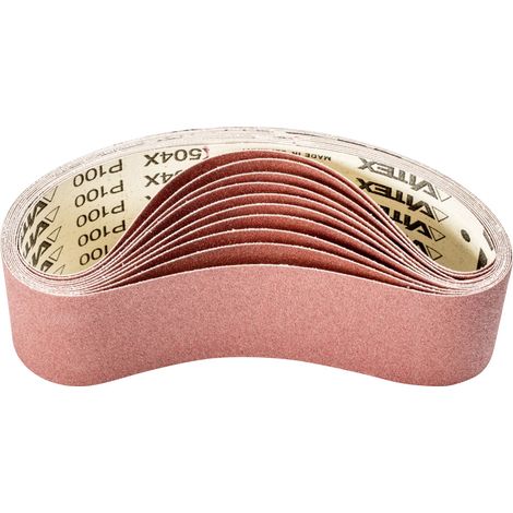 PFERD TOOLS Korund Schleifband BA 75x533 mm A100 für universelle Anwendung mit Bandschleifer 10 Stk (1/2)