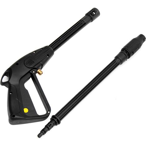 Outil de nettoyage haute pression pour voiture : pistolet à eau haute pression + lance de pulvérisation à buse réglable + tuyau haute pression de 5 m
