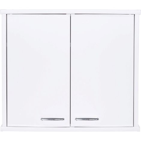 NEGRARI NEGRARI Pensile in PVC da 60x34 cm con ripiano interno, comprensivo di kit per il fissaggio a muro codice prod: FH960K (1/2)