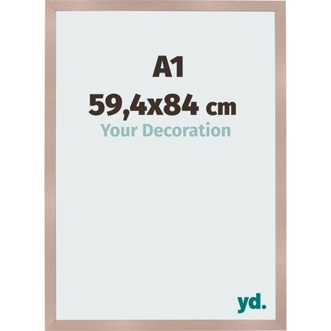 yd. - Cadre photo A1 59.4x84 - Rose Ancien - MDF - Bologna