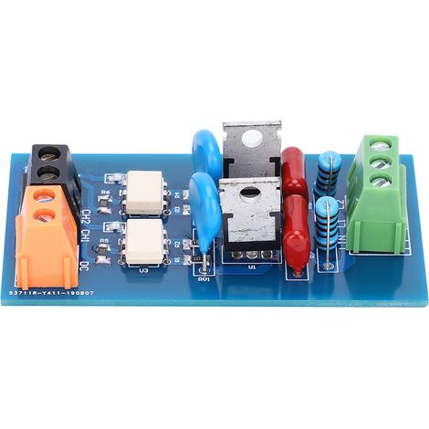 2-Kanal-SPS-Verstärkermodul mit fotoelektrischem Trennrelais, AC 8–230 V (1/5)