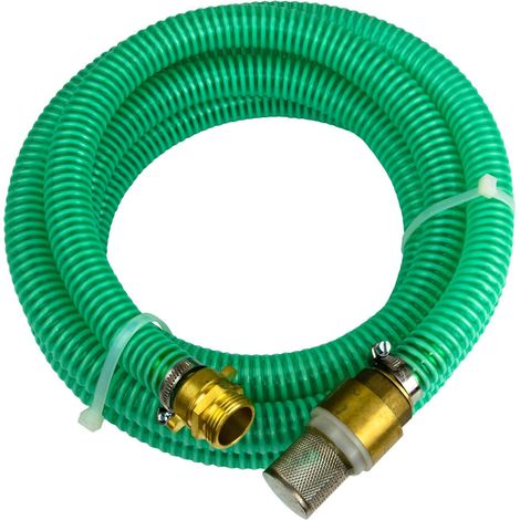 7m Saugschlauch Spiralschlauch Garnitur 1 Zoll / DN25 (1/3)