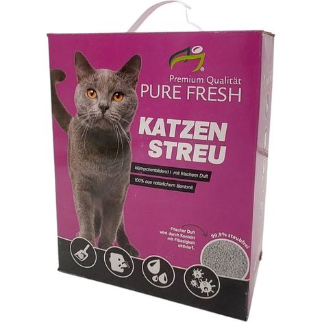 Katzenstreu 30L (26 Kg) duftend Klumpstreu Haustierstreu Einstreu Haustier (1/5)