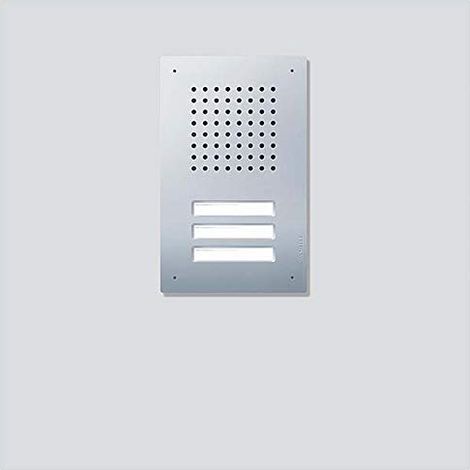 Siedle Classic F CL A 03 B-0 Audio-Station aus Edelstahl