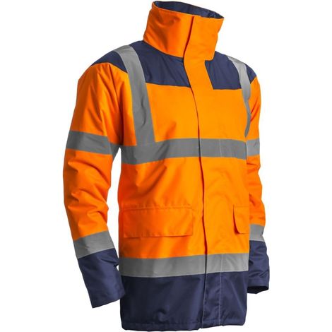 Parka Invernale Alta Visibilita Keta Arancio 2XL