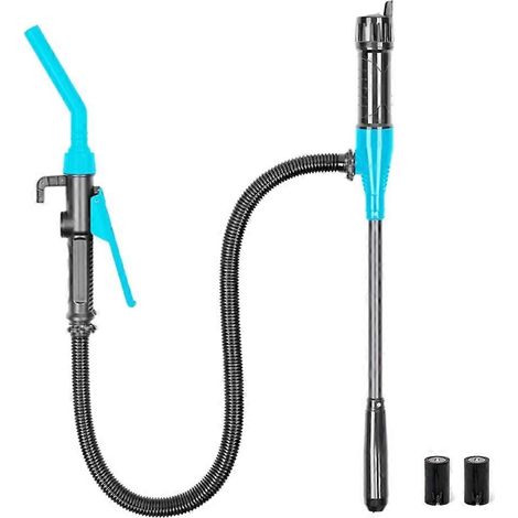 Les pompes portables à batterie et les pompes à siphon électriques sont utilisées pour le transport de l'essence, du carburant, du diesel et de l'eau. (1/5)