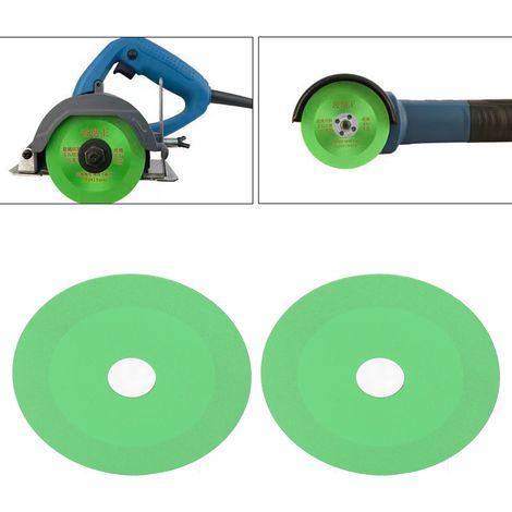 2 jeux/à vendre : disques de coupe pour verre de 100 mm, meules diamantées, disques à meuler pour céramique et jade, lames de scie pour meuleuse d'angle (1/5)