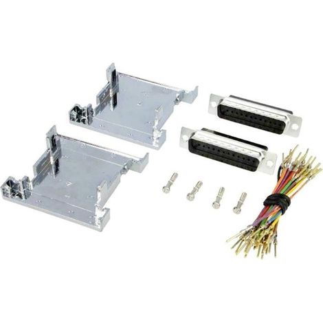 encitech GA-2525-MF-M-K Adaptateur SUB-D SUB-D mâle 25 pôles - SUB-D femelle 25 pôles 1 pc(s)