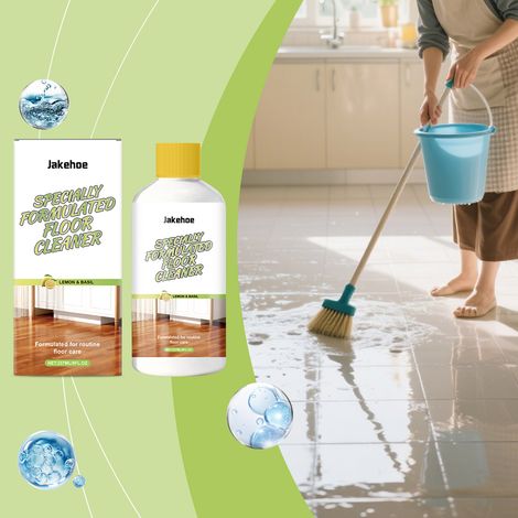 Haushalts-Bodenreiniger mit Zitrusduft, schnelltrocknend, geeignet für verschiedene Bodenarten – 237 ml -- DE (1/5)