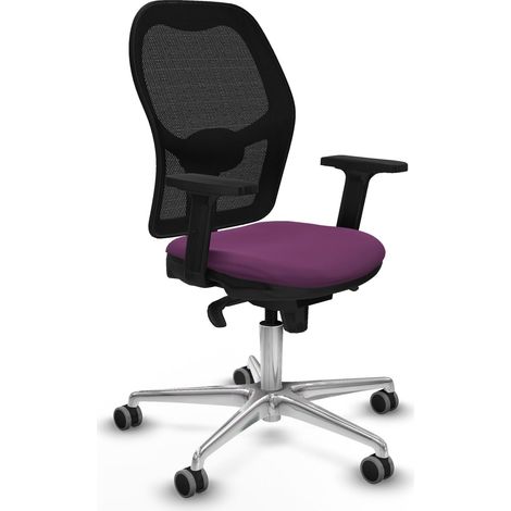 Bürostuhl piqueras y crespo Jorquera schwarz Mesh Stoff