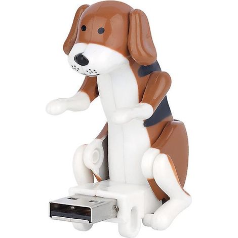 Mini-ordinateur portable en forme de chien, clé USB (4 Go) - Jouet anti-stress pour le bureau (1/3)