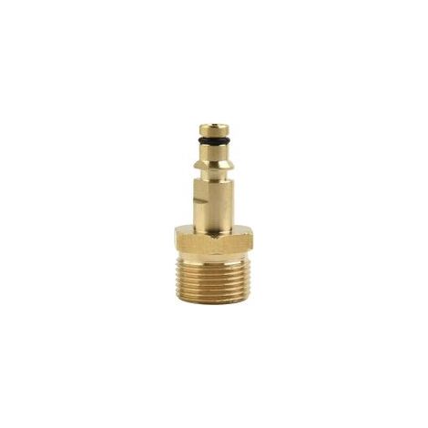 Adaptateur M22 pour nettoyeur haute pression – Laiton massif – Raccord rapide série K – Pression max 220 bar – Installation facile