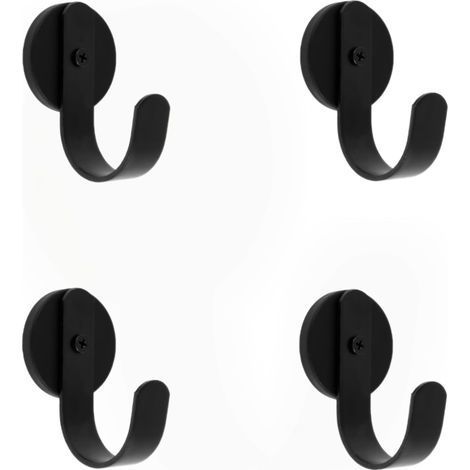 Lot de 4 Loquets Magnétiques en Acier Puissants et Pratiques pour Moulures de Porte. Capacité de 2 kg. Installation Facile sans Perçage (1/5)