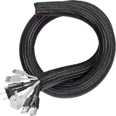 Manchon de câble, extensible, matériau TPE durable, Noir 3M (1/2)