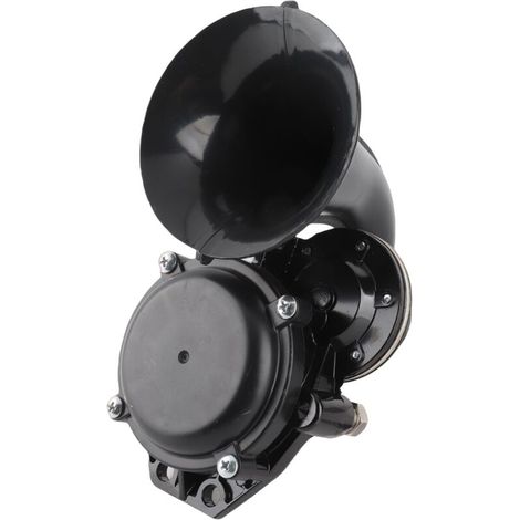 Tromba ad aria compressa per camion (135 dB) - 12/24 V, tromba super potente con valvola elettrica - per veicoli -Crezuo