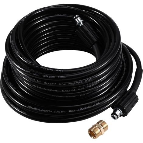 Raccord pour Tuyau de Nettoyeur et Coupleur D'Extension pour Piscines, Revêtements, Lavage de de Voitures 20 M (1/2)