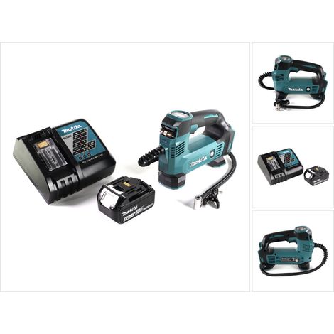 Makita DMP 180 RT1 Compresor sin cable 18 V 8,3 bar + 1x Batería 5,0 Ah + Cargador (1/5)