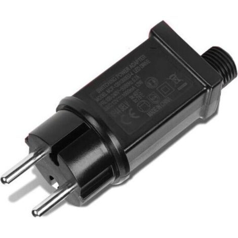 12-V-LED-Netzteil, IP44-LED-Transformator, Niederspannungs-LED-Adaptertreiber für Weihnachtsbeleuchtung, Lichterkette