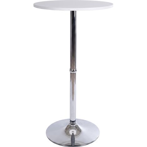 Stehtisch rund Ø 60 cm weiß (1/5)