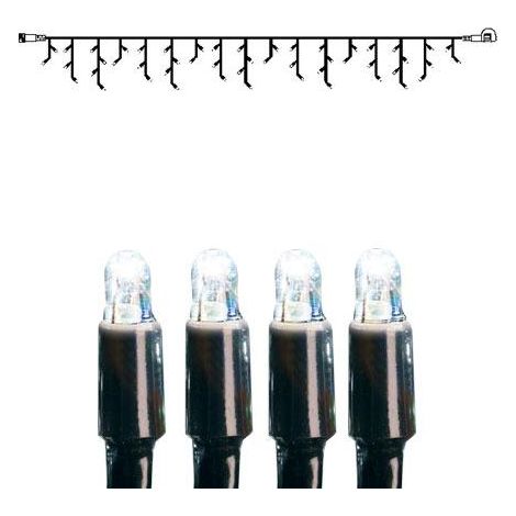 System LED "LED Eisregen-Lichterkette 3m" 50 LED´s, kaltweiß, IP44