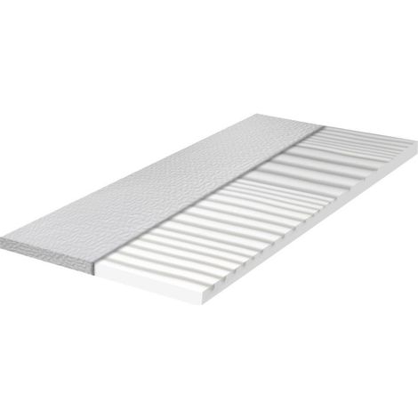 Surmatelas de massage en mousse à mémoire de forme avec housse amovible 120x190x5H cm - Relax120 (1/2)