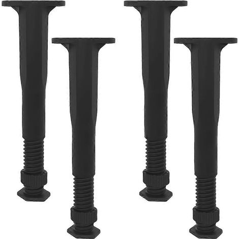 pieds de support de lit de rechange, pieds de support robustes, pieds de support réglables en hauteur (1/5)