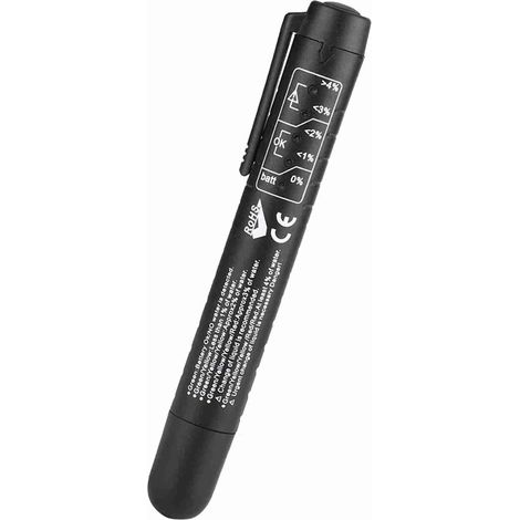 Stylo testeur de liquide de frein, 5 voyants LED, compatible avec les outils de test automobiles DOT3/4/5. (1/5)