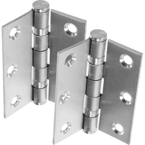 2 pièces charnière de porte Armoire inox Épais (1/5)