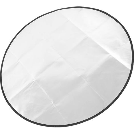 Tapis de protection ignifuge 36 pouces pour foyer rond extérieur, résistant aux températures extrêmes (1/5)