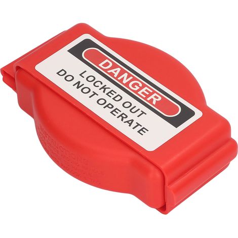 Cadenas de Seguridad Ajustable para Válvulas, Dispositivo de Bloqueo para Mangos de Válvula de 25-165mm (1/5)