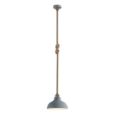[NEUWERTIG] B-Ware Lindby Chaby Betonoptik Hängeleuchte Pendelleuchte Deckenlampe Einflammig E27