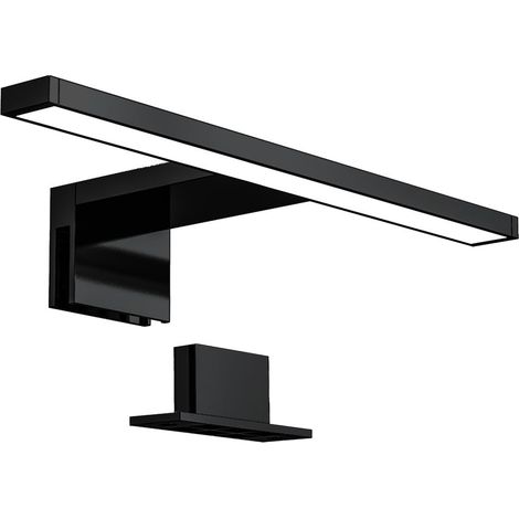 B.K.Licht Luce da specchio LED, 5W, luce bianca neutra 4000K, larghezza 30 cm, lampada per bagno, luce per trucco, illuminazione armadietto, 230V IP44