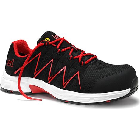 Sicherheitshalbschuh S3 ESD SRC JORI 12151 joSPEEDY black-red Low Gr.47 (1/5)