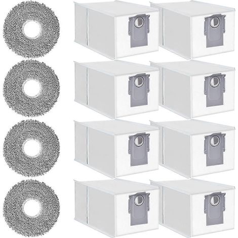 Zubehörset für Q / Qrevo S / Qrevo Pro / Qrevo Maxv / Qrevo Master, Ersatzteile – Staubsaugerbeutel, Reinigungstücher – AquaForge (1/5)
