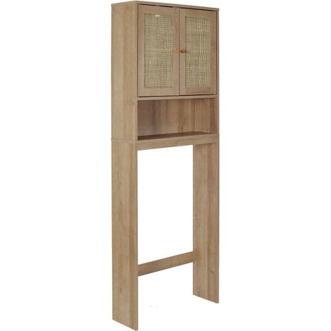 Meuble WC en Bois "Bali" 166cm Marron (1/5)