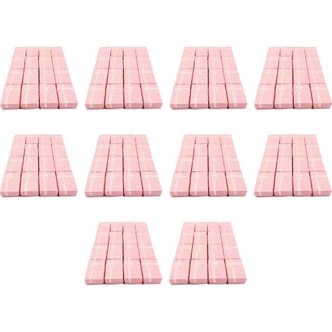 160 boîtes cadeaux en papier pour bijoux (bagues, petites montres, colliers, bracelets). (1/4)