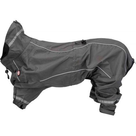 Combinaison de pluie Vaasa taille XS 30cm D46cm gris fonce (1/5)