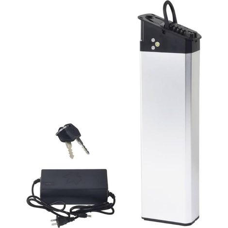 Batterie vélo électrique TOURUP Son of the Wind 009 48V 17.5Ah BMS 30A Alliage d'aluminium 250W-750W,Modèles de véhicules compatibles : ENGWE EP-2 PRO – Argent (1/5)