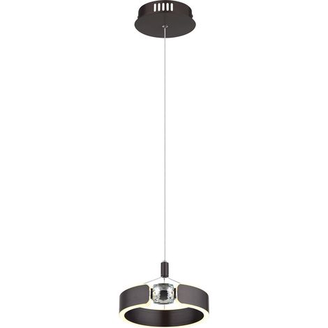 Globo - lámpara colgante - HENDRICKS - negro - metal - Ø 22cm - (1/5)