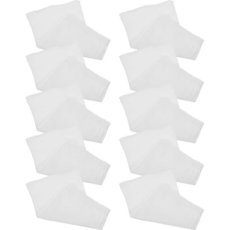 CCYKXALot de 10 Chaussettes en Nylon Élastique pour Panier de Skimmer Piscine, Filet Pratique et Blanc, Accessoire pour Spa et Nettoyage (1/5)