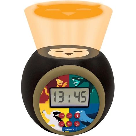 Reloj despertador digital de Harry Potter con proyector y temporizador RL977HP Lexibook 1 unidad. (1/3)